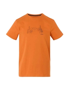 Футболка с коротким рукавом Breezed V, оранжевый Regatta