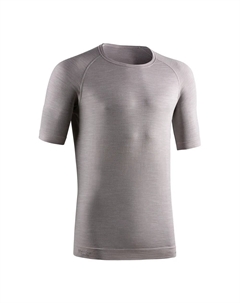 Футболка с коротким рукавом Merino lite, серый Lurbel