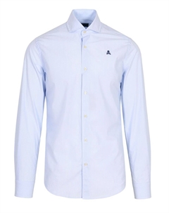 Рубашка на пуговицах классического кроя, небесно-синий Scalpers