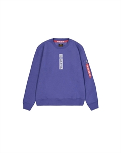 Толстовка, темно-фиолетовый Alpha industries