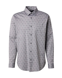 Рубашка на пуговицах классического кроя, цвет Blue/Dusty blue Guess