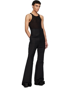 Грязные брюки Hollywood Bolan, черный Rick owens