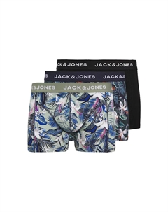 Боксеры 3 шт Brady Flower, разноцветный Jack & jones