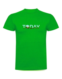 Футболка с коротким рукавом Today, зеленый Kruskis