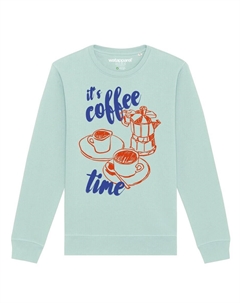 Толстовка Its Coffee Time, цвет Sapphire/Light blue Watapparel