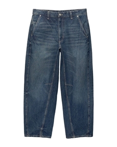 Мешковатые джинсы, синий деним Pull & bear