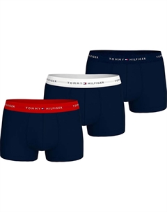 Боксеры 3 шт Signature Essential, синий Tommy hilfiger