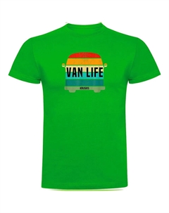 Футболка с коротким рукавом Van Life, зеленый Kruskis