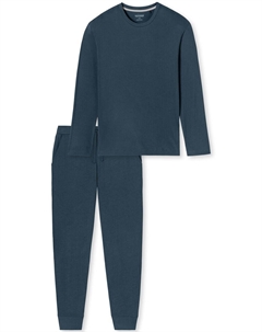 Длинная пижама Modern Nightwear, синий Schiesser