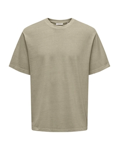 Рубашка ONSDistress, светло-коричневый Only & sons