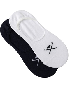 Носки 2 шт Solid no show, белый Hackett