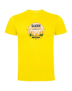 Футболка с коротким рукавом Glacier, желтый Kruskis