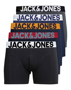 Боксеры JJSolid, цвет Navy/Night blue/mottled grey/Black Jack & jones