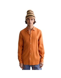 Рубашка Regular-Fit Linen, оранжевый Scotch&soda