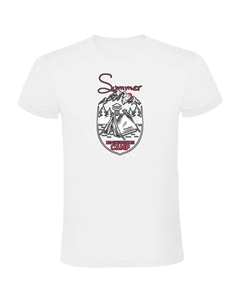 Футболка с коротким рукавом Summer Reeducation Camp, белый Kruskis