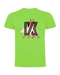 Футболка с коротким рукавом Nature, зеленый Kruskis