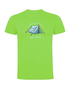 Футболка с коротким рукавом Anything Like Camp, зеленый Kruskis