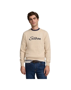 Свитер Jersey Liso, бежевый Silbon