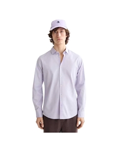 Рубашка Solid Slim Fit Poplin, фиолетовый Scotch&soda