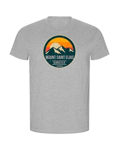 Футболка с коротким рукавом Mount Saint Elias ECO, серый Kruskis