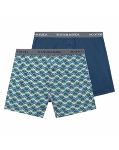 Боксеры 2 шт SSSP25M273377 boxers 2 units, зеленый Scotch&soda