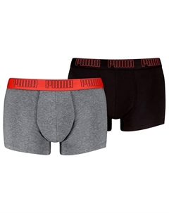 Боксеры 2 шт Everyday boxers 2 units, черный Puma