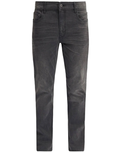 Узкие джинсы Fynn, серый деним Solid