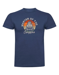 Футболка с коротким рукавом Master Of The Campfire, синий Kruskis