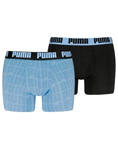 Боксеры 2 шт Logo Print boxers 2 units, синий Puma