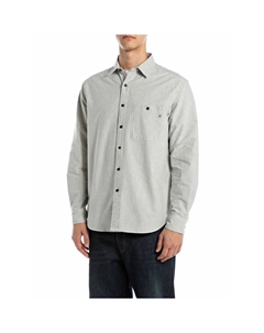 Рубашка M4144.000.52810, серый Replay