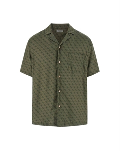 Рубашка на пуговицах классического кроя, оливковый Guess