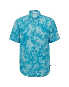 Рубашка на пуговицах Comfort fit, лазурный S.oliver