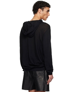 Худи из нестабильного хлопка Hollywood, черный Rick owens