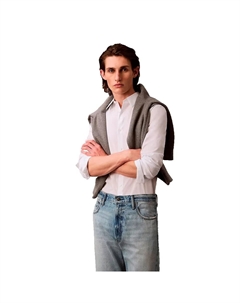 Рубашка Solid Stretch Slim Fit, белый Calvin klein