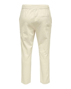 Зауженные брюки Live, светло-бежевый Only & sons