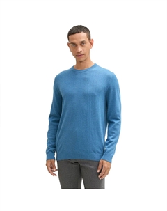 Свитер 1039805 Basic, синий Tom tailor