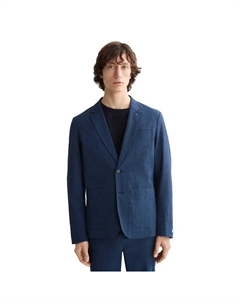 Блейзер Regular Fit Unconstructed Blend, синий Scotch&soda