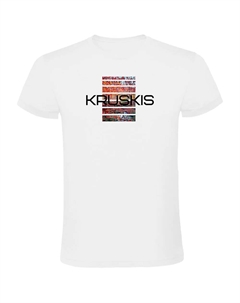Футболка с коротким рукавом Impressionism, белый Kruskis