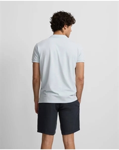 Классическая мужская футболка поло Polo Ralph Lauren, светло-голубой Silbon