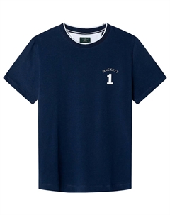 Футболка с коротким рукавом Heritage Number, синий Hackett