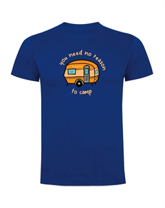 Футболка с коротким рукавом You Need No Reason, синий Kruskis