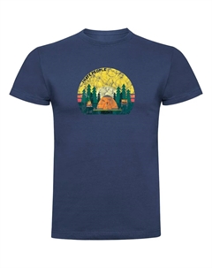 Футболка с коротким рукавом I Hate People, синий Kruskis