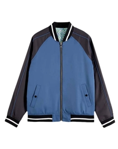 Куртка 179961 Reversible bomber, синий Scotch&soda