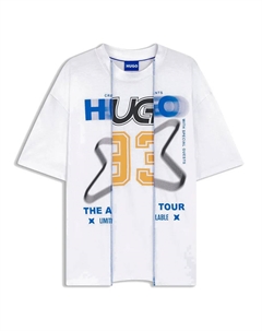 Футболка Nesitis 10268981 01, белый Hugo