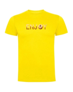 Футболка с коротким рукавом Enjoy, желтый Kruskis