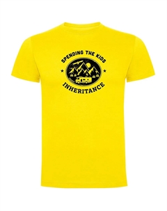 Футболка с коротким рукавом Inheritance, желтый Kruskis