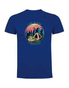 Футболка с коротким рукавом Stress Less, синий Kruskis