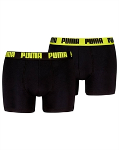 Боксеры 2 шт Everyday Basics boxers 2 units, черный Puma