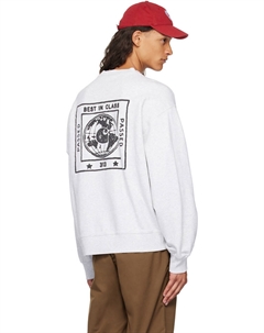 Свитшот с принтом Stamp, цвет ash heather Carhartt work in progress