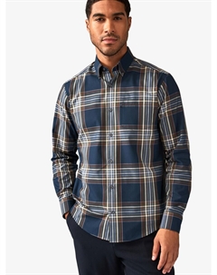 Рубашка на пуговицах классического кроя, темно-синий Next